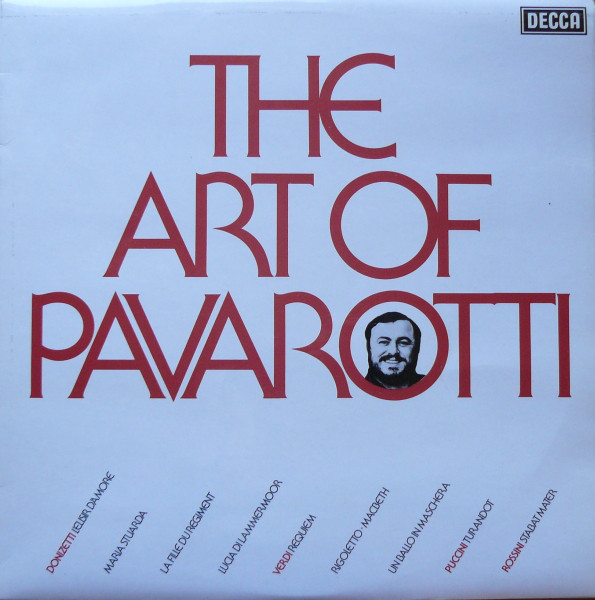 Luciano Pavarotti ‎– The Art Of Pavarotti
