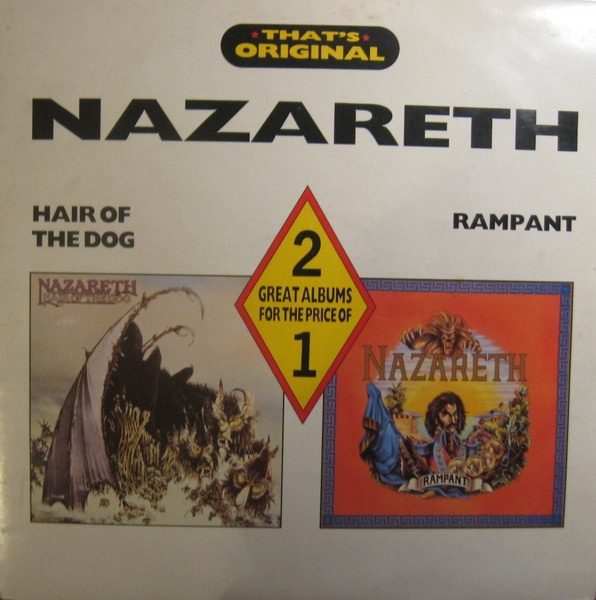 Nazareth (2) ‎– Hair Of The Dog / Rampant