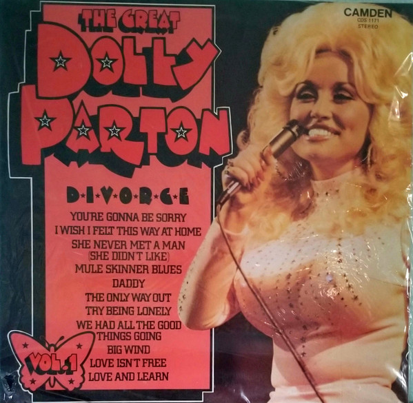 Dolly Parton ‎– The Great Dolly Parton Vol. 1 (D-I-V-O-R-C-E)