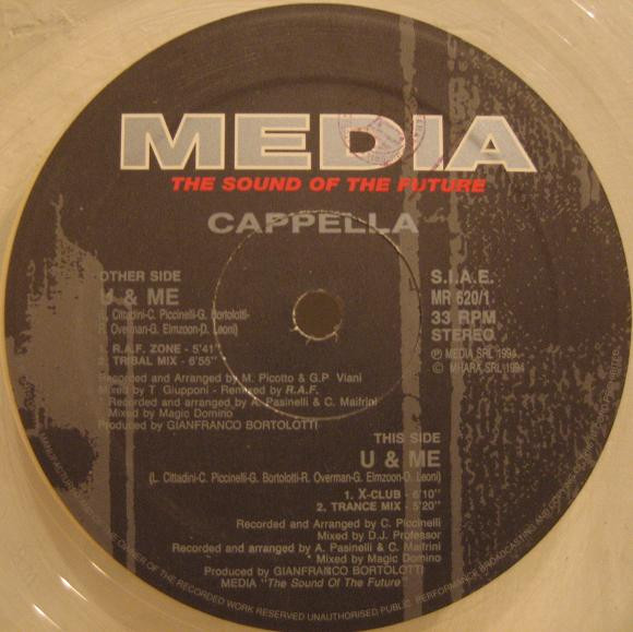 Cappella ‎– U & Me