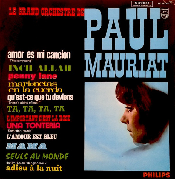 Le Grand Orchestre De Paul Mauriat ‎– Le Grand Orchestre De Paul Mauriat Album Nº 5