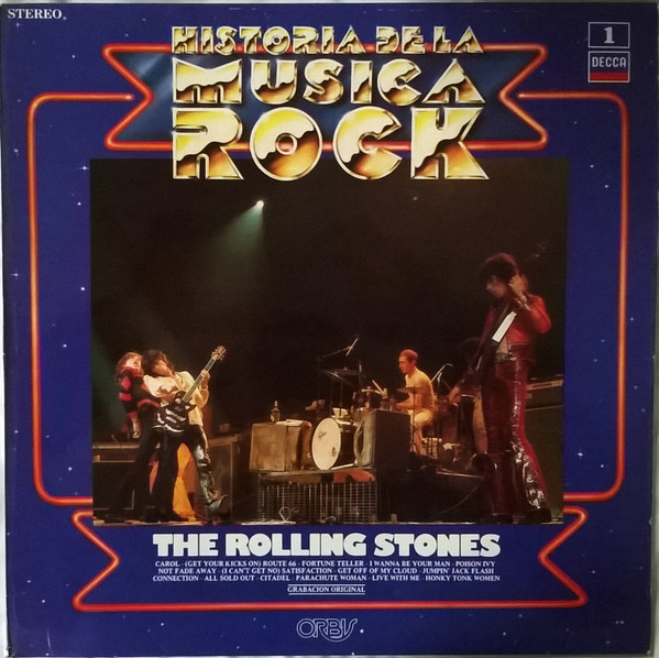 The Rolling Stones ‎– Historia De La Musica Rock