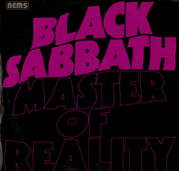 Black Sabbath ‎– Master Of Reality