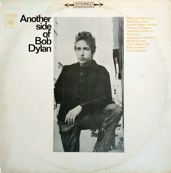 Bob Dylan ‎– Another Side Of Bob Dylan
