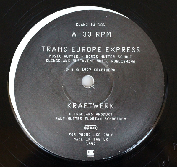Kraftwerk ‎– Trans Europe Express