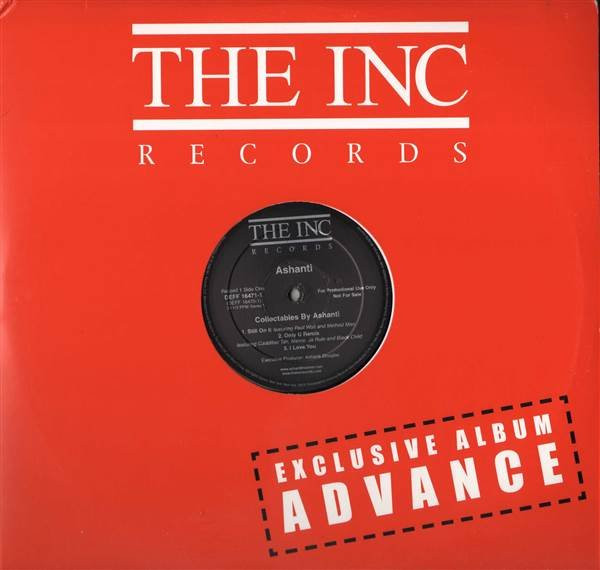Ashanti ‎– Collectables By Ashanti (Только 2-я ПЛАСТИНКА!!!)