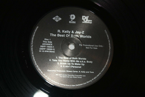 R. KellyJay-Z ‎– The Best Of Both Worlds