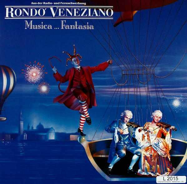 Rondo' Veneziano ‎– Musica ... Fantasia