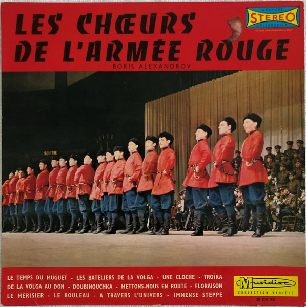 Les Chœurs De L'armée RougeBoris Alexandrov ‎– Les Chœurs De L'armée Rouge (Volume 1)