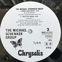 The Michael Schenker Group ‎– Cry For The Nations(ТОЛЬКО ПЛАСТИНКА!!)