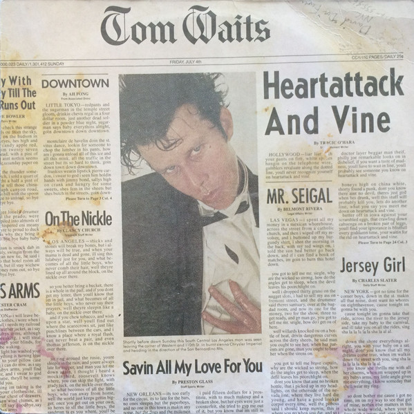 Tom Waits ‎– Heartattack And Vine