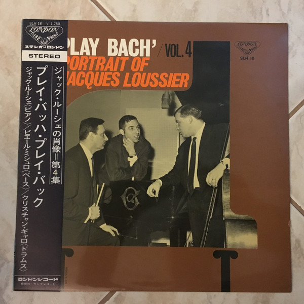 Jacques Loussier ‎– ‘Play Bach’/Vol. 4 - Portrait of Jacques Loussier