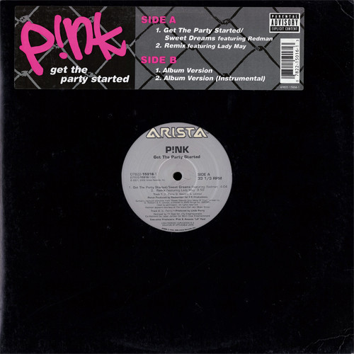 P!nk ‎– Get The Party Started