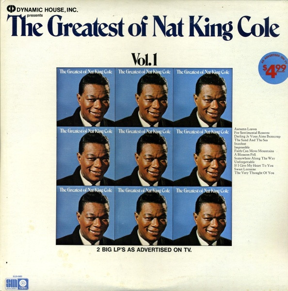 Nat King Cole ‎– The Greatest Of Nat King Cole