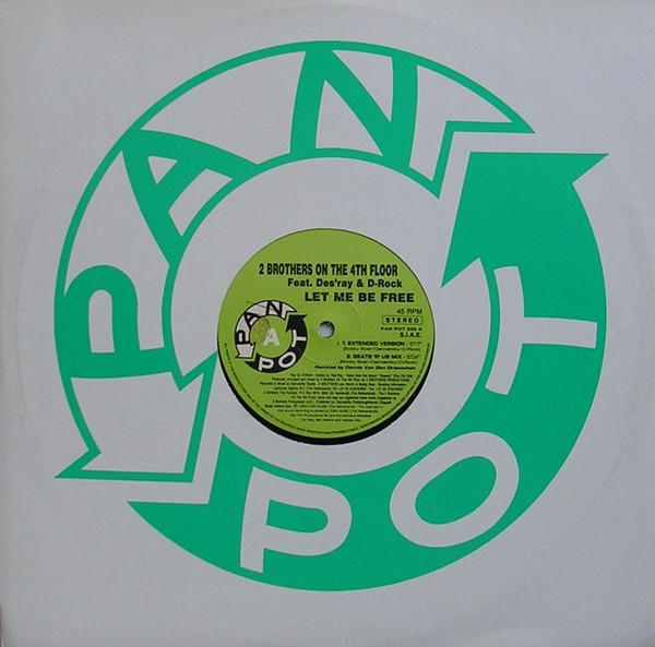 2 Brothers On The 4th FloorDes'RayD-Rock ‎– Let Me Be Free