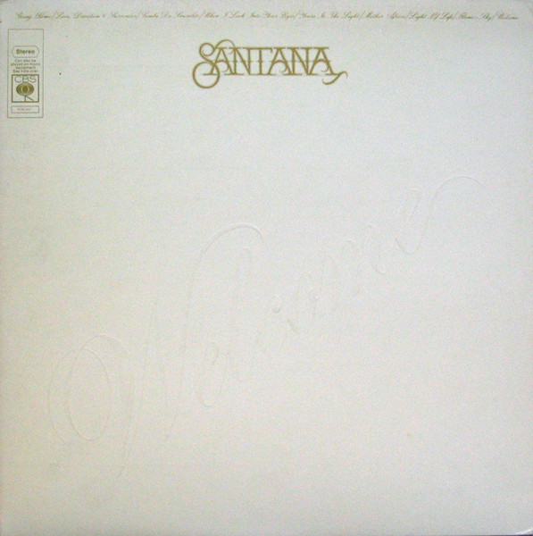 Santana ‎– Welcome