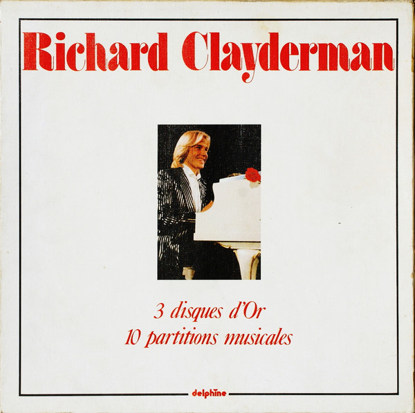 Richard Clayderman ‎– 3 Disques D'Or - 10 Partitions Musicales