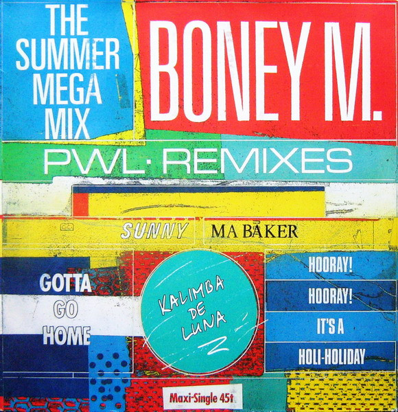 Boney M. ‎– The Summer Mega Mix (PWL Remixes)
