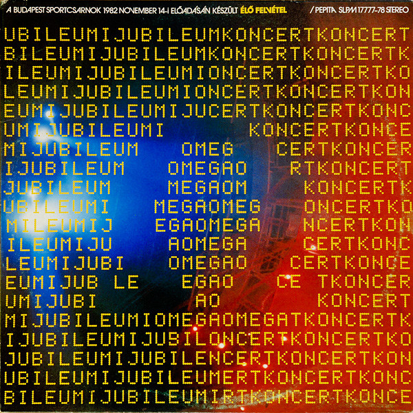 Omega (5) ‎– Jubileumi Koncert