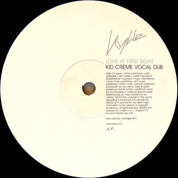 Kylie ‎– Love At First Sight
