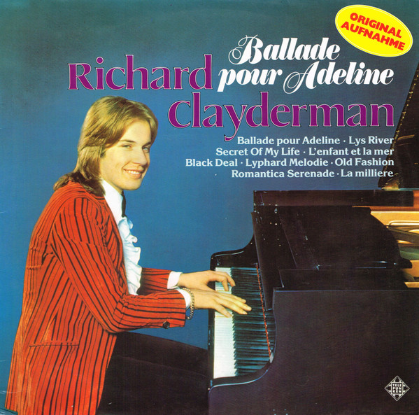 Richard Clayderman ‎– Ballade Pour Adeline