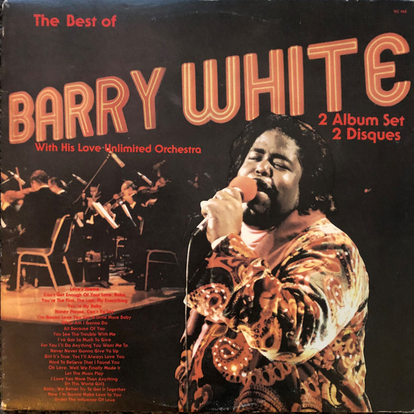 Barry White ‎– The Best Of Barry White With His Love Unlimited Orchestra