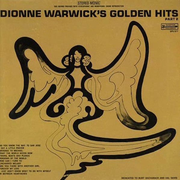 Dionne Warwick ‎– Golden Hits Part 2