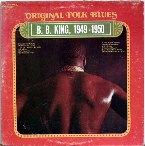 B.B. King ‎– B. B. King, 1949 - 1950