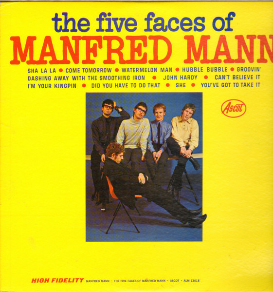 Manfred Mann ‎– The Five Faces Of Manfred Mann