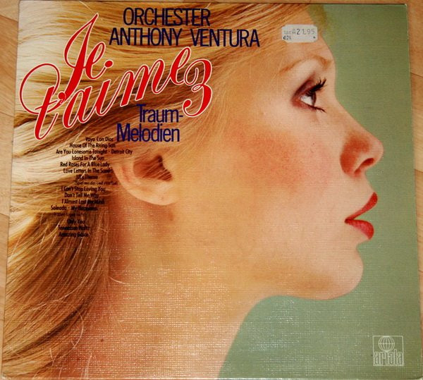 Orchester Anthony Ventura ‎– Je T'Aime 3
