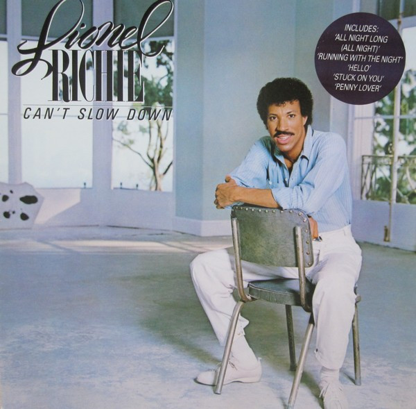 Lionel Richie ‎– Can't Slow Down