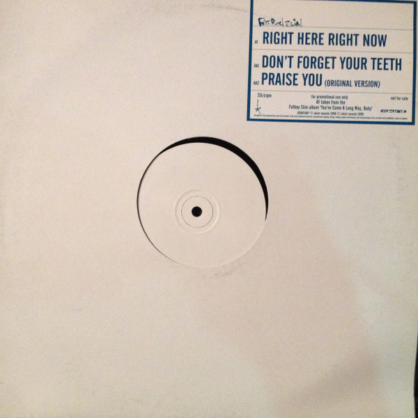 Fatboy Slim ‎– Right Here Right Now