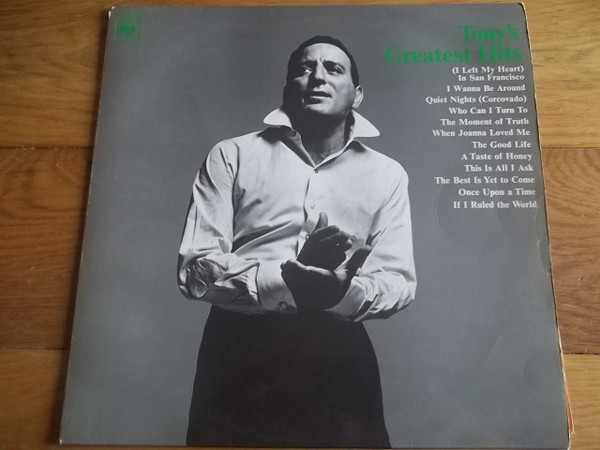 Tony Bennett ‎– Tony's Greatest Hits