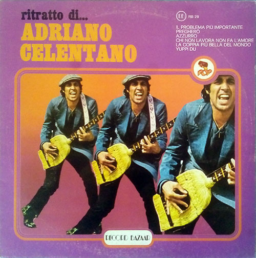Adriano Celentano ‎– Ritratto Di... Adriano Celentano