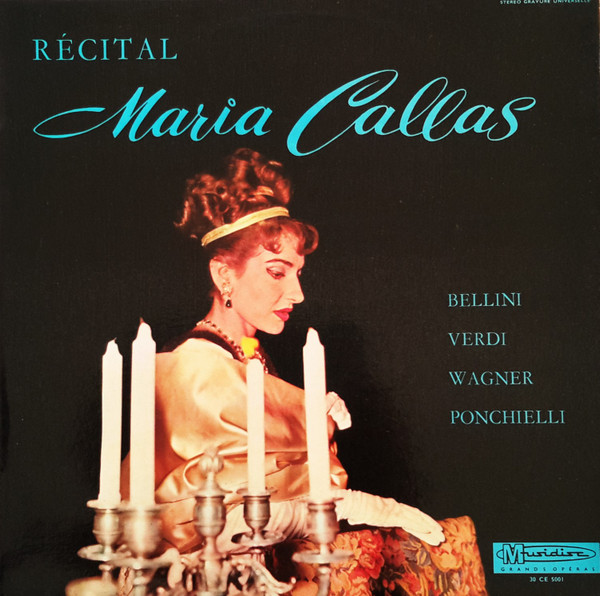 Maria Callas ‎– Récital Maria Callas