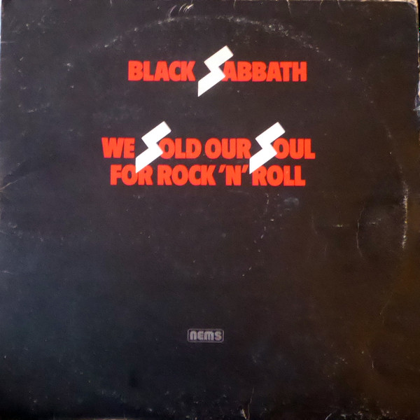 Black Sabbath ‎– We Sold Our Soul For Rock 'N' Roll