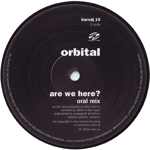 Orbital ‎– Are We Here?