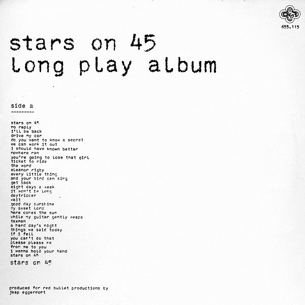 Stars On 45 ‎– Long Play Album