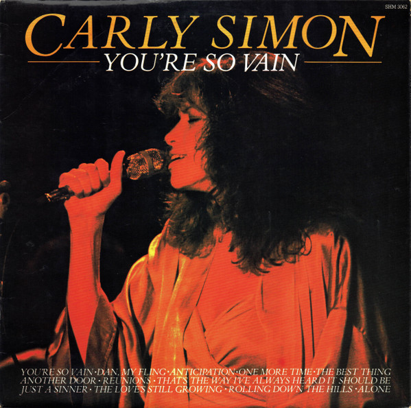 Carly Simon ‎– You're So Vain