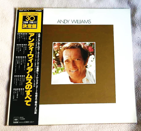 Andy Williams ‎– Golden Grand Prix 30