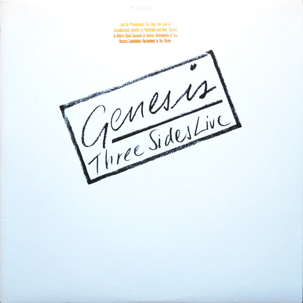 Genesis ‎– Three Sides Live